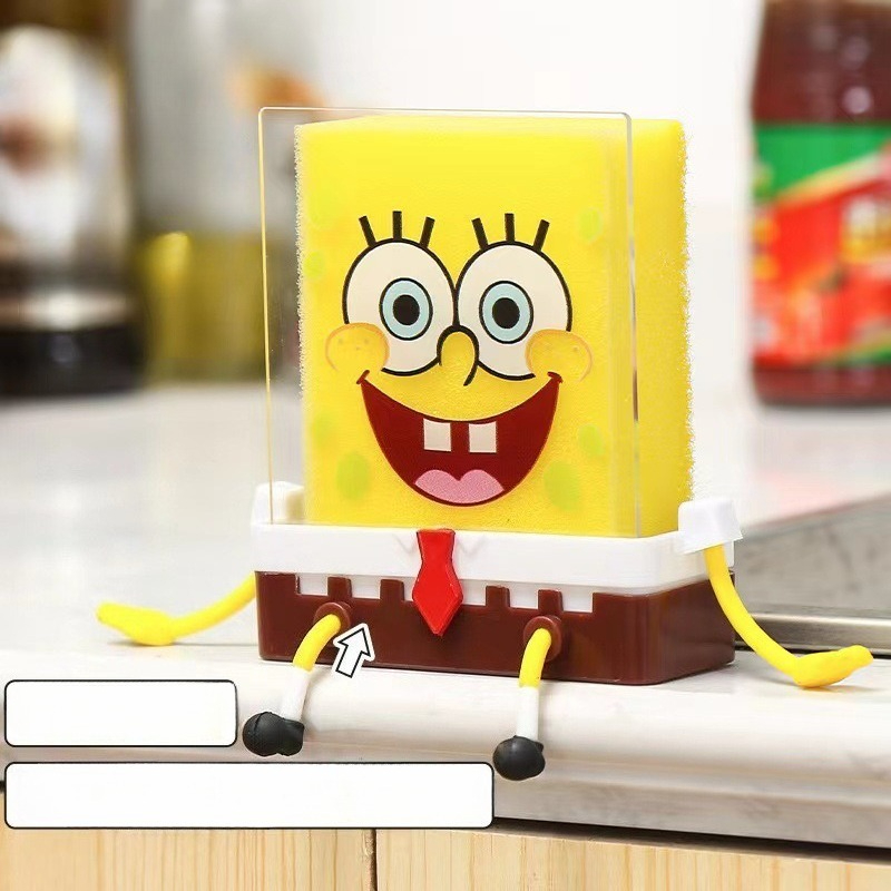 Kitchen Appliances Rack - New Cute Spongebobs Sponge Shelf Cartoon