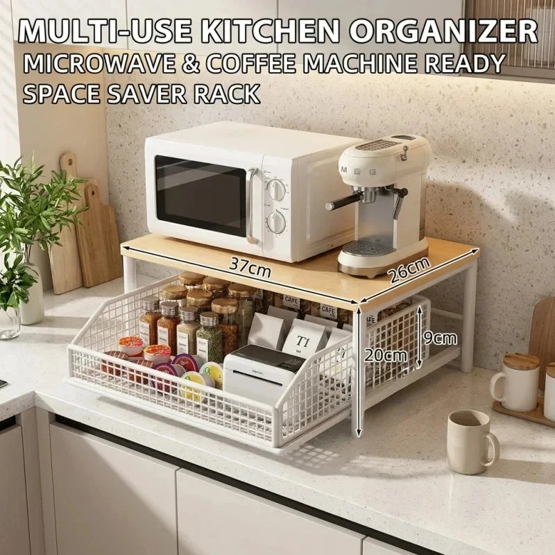 Microwave Coffee Maker Shelf O - Kitchen Appliances Countertop recensie en prijs