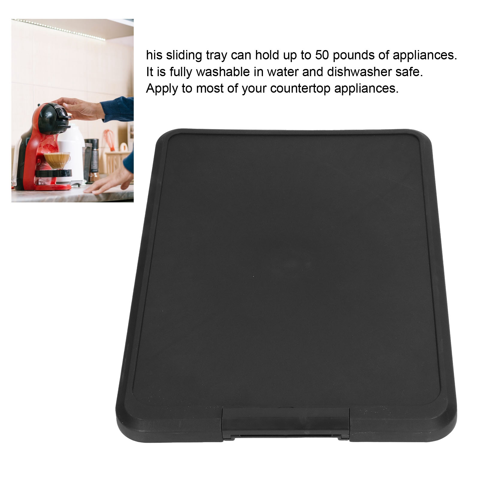 Kitchen Appliance Sliding Tray - Kitchen Appliances In recensie en prijs