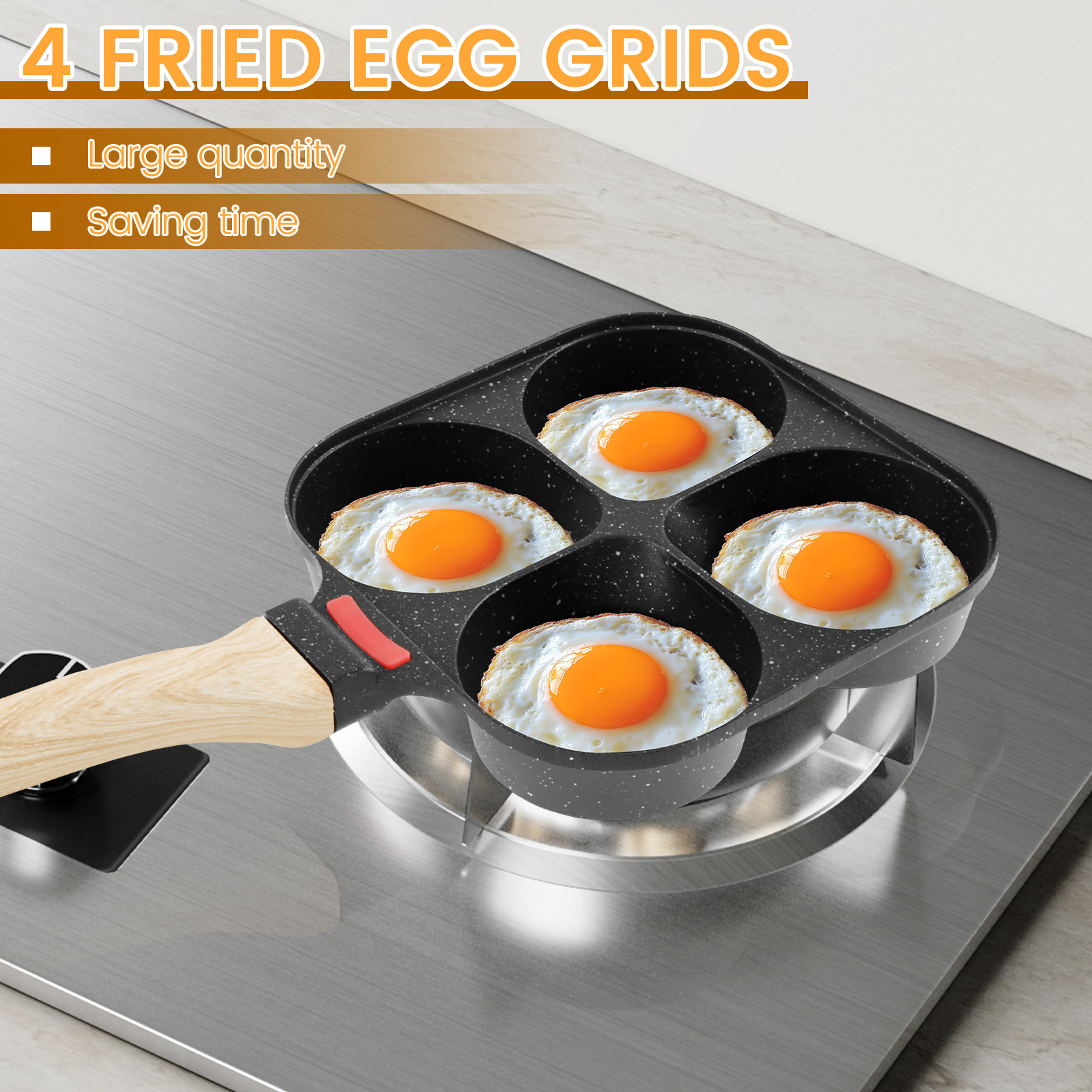 Egg Frying Pan Nonstick Pancak - Electric Griddle Pancake recensie en prijs