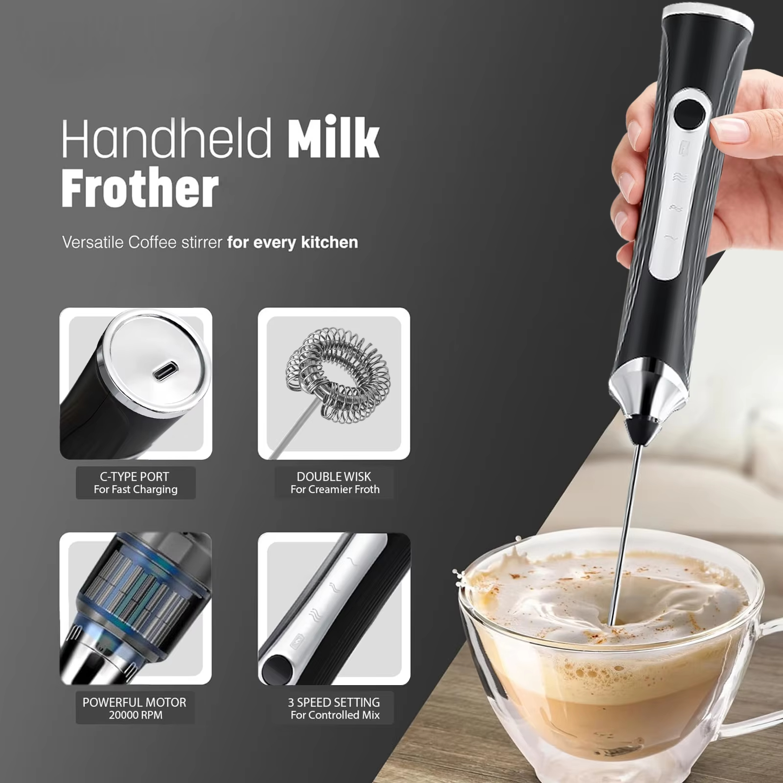 Electric milk frother, milk co - Kitchen Appliances For Restaurant recensie en prijs