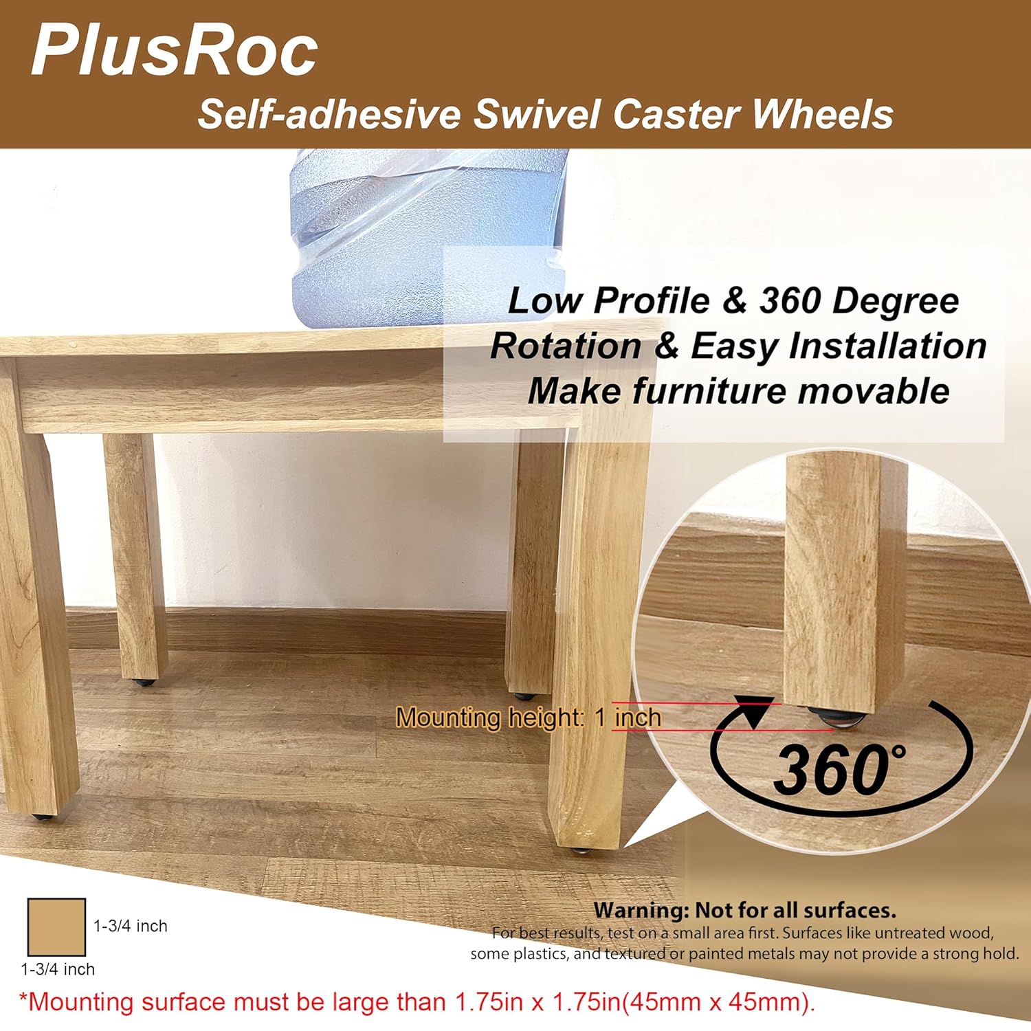 4 Pack 1 Inch Self Adhesive Sw - Kitchen Appliances Lowes recensie en prijs