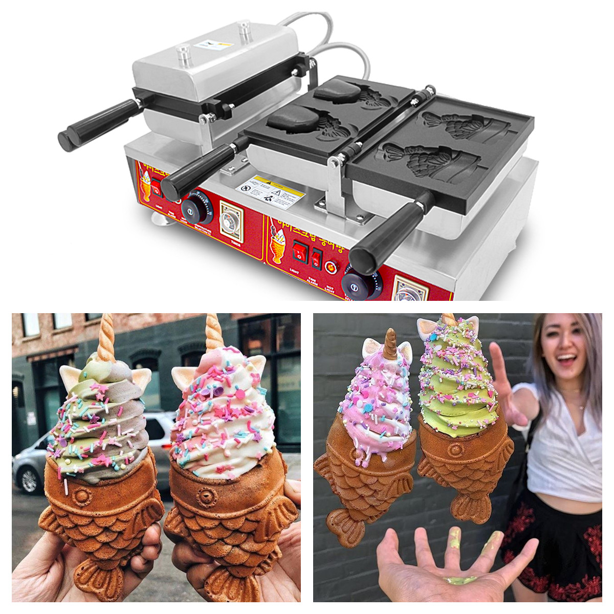 4PCS Japanese Ice Cream Taiyak - Kitchen Appliances In Japanese recensie en prijs