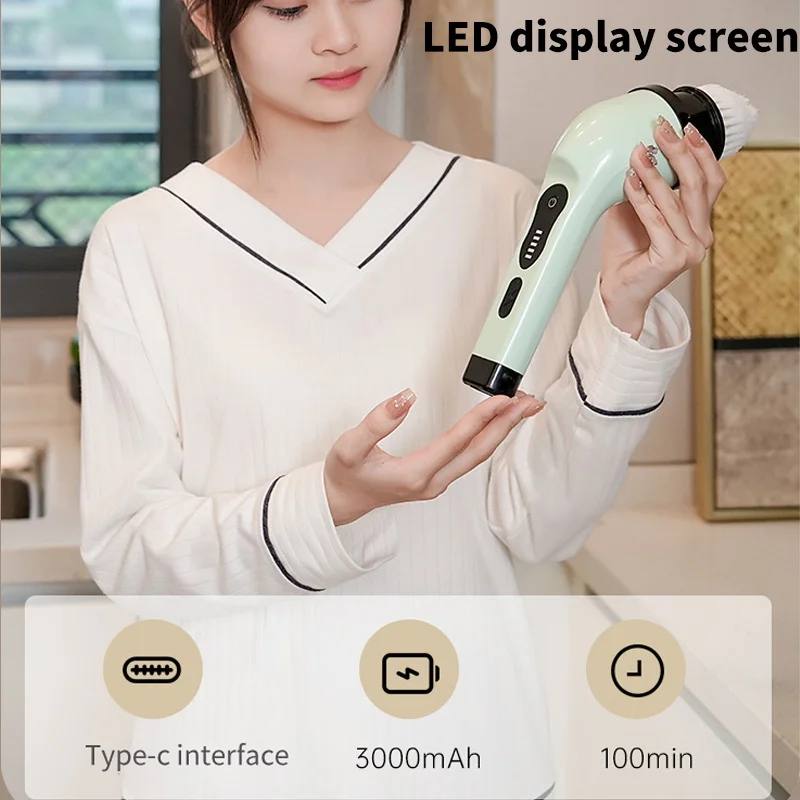 9-in-1 Electric Cleaning Brush - Kitchen Appliances Electric recensie en prijs