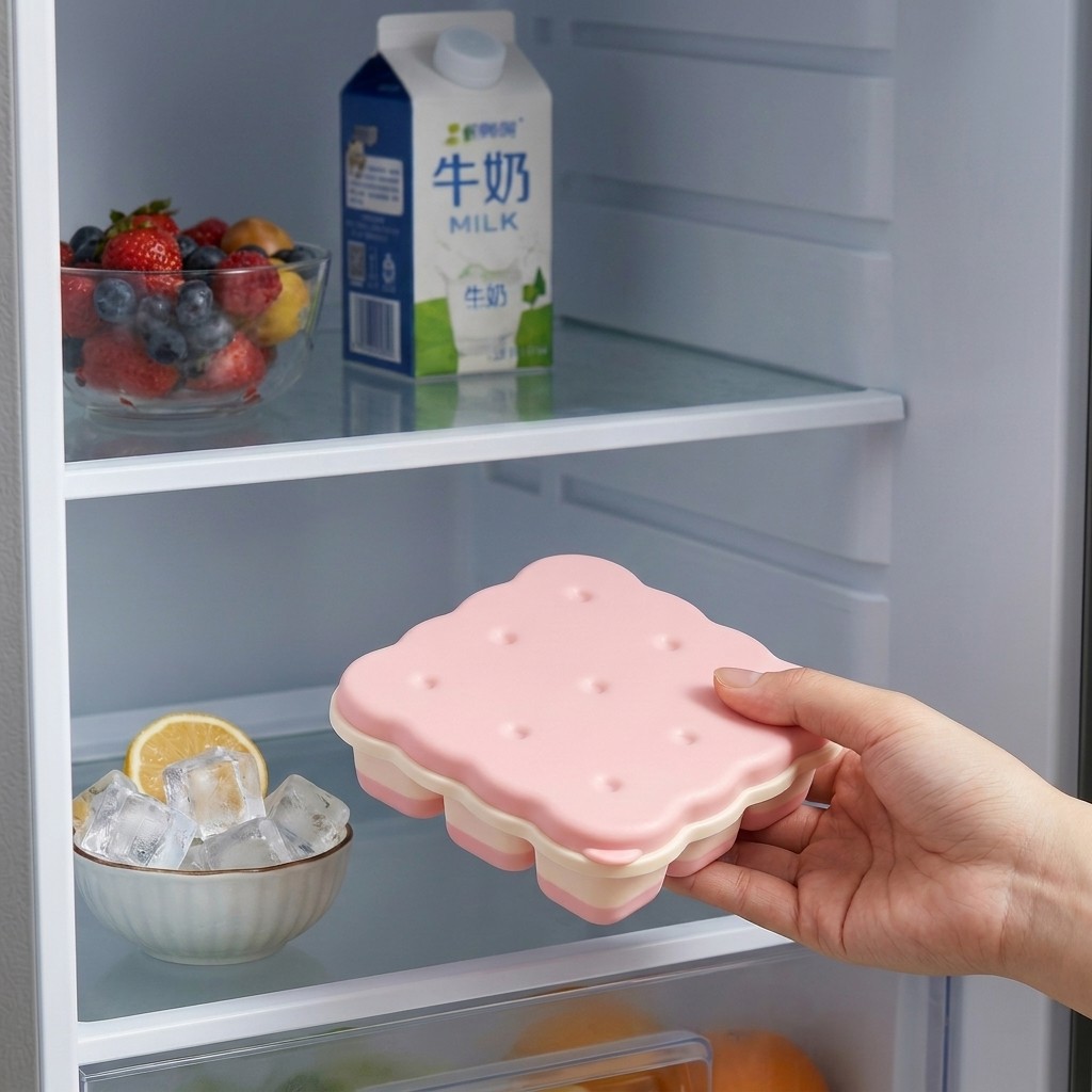 Cookie Shaped Plastic Ice Cube - Kitchen Appliances Rack recensie en prijs