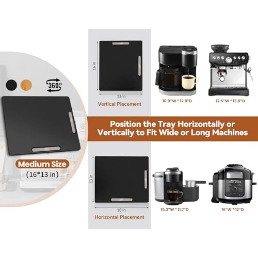 JoyandGrace Appliance Slider f - Kitchen Appliances Countertop recensie en prijs