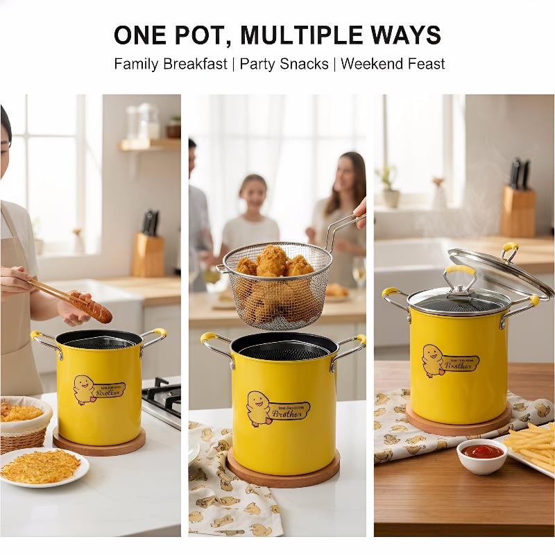 2/3L Deep Fryer Pot Stainless  - Kitchen Appliances In Japanese recensie en prijs