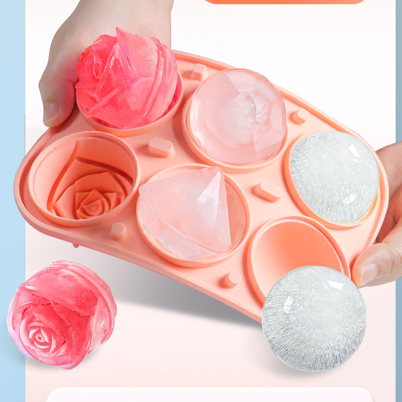 3D Rose Diamond Round Ice Cube - Kitchen Appliances Rack recensie en prijs