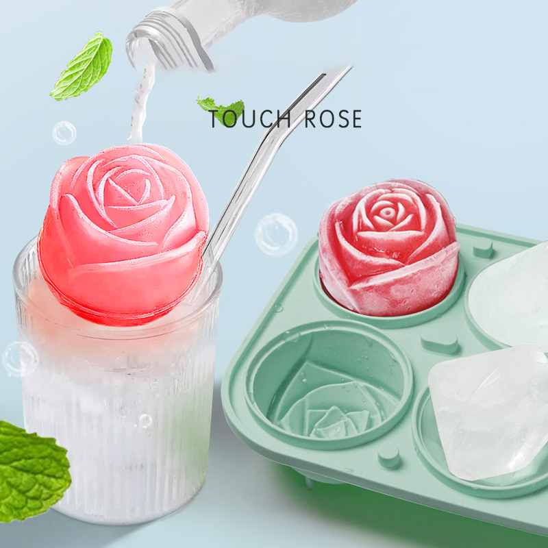 3D Rose Diamond Round Ice Cube - Kitchen Appliances Rack recensie en prijs