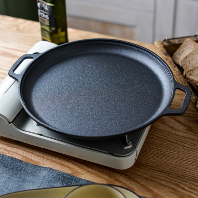 JUSTINLAU Double-Ear Frying Pa - Electric Griddle Pancake recensie en prijs