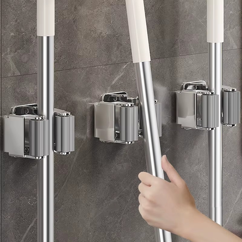 1-10Pcs Mop Broom Holder Wall  - Kitchen Appliances Rack recensie en prijs