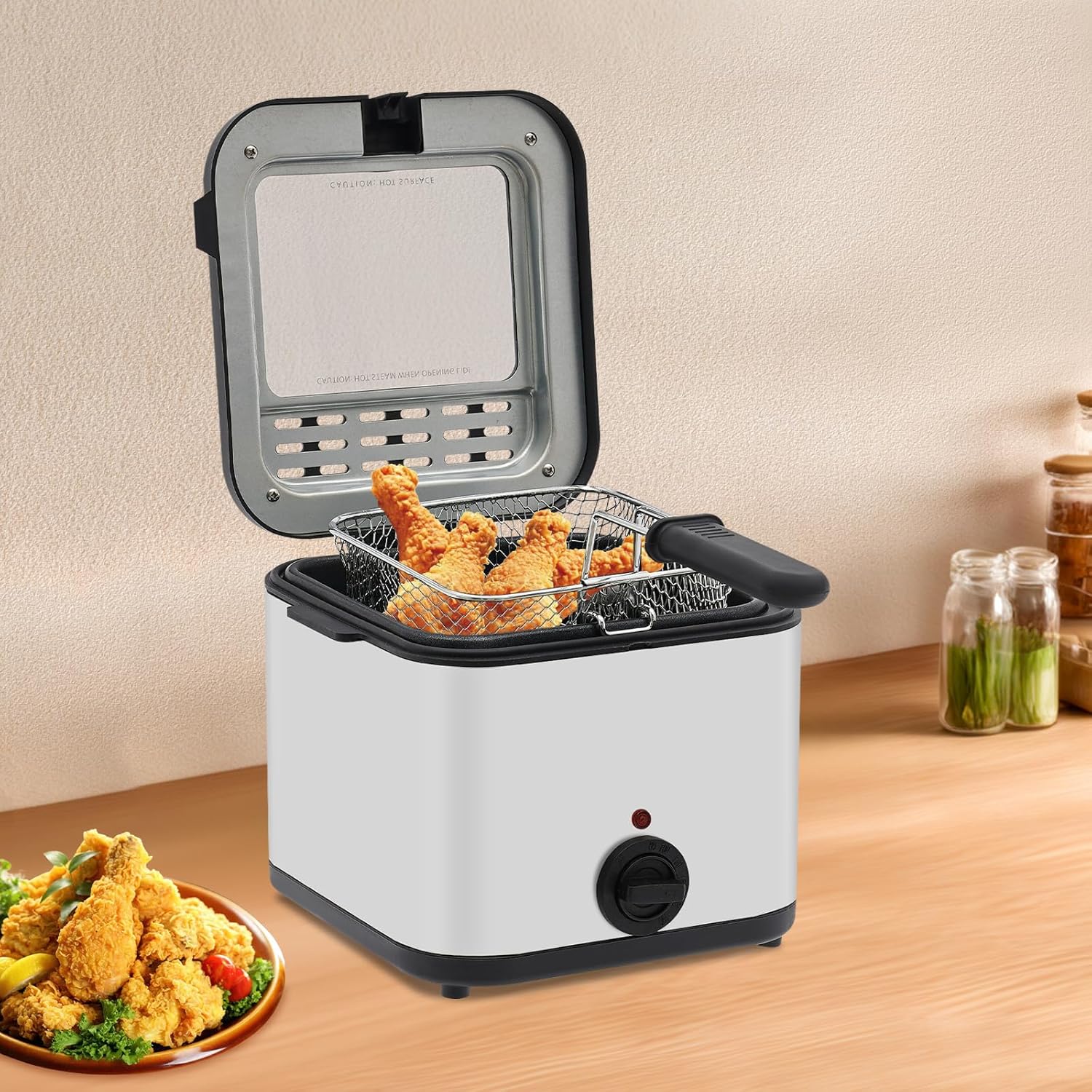 Countertop Electric Deep Fryer - Kitchen Appliances Electric recensie en prijs