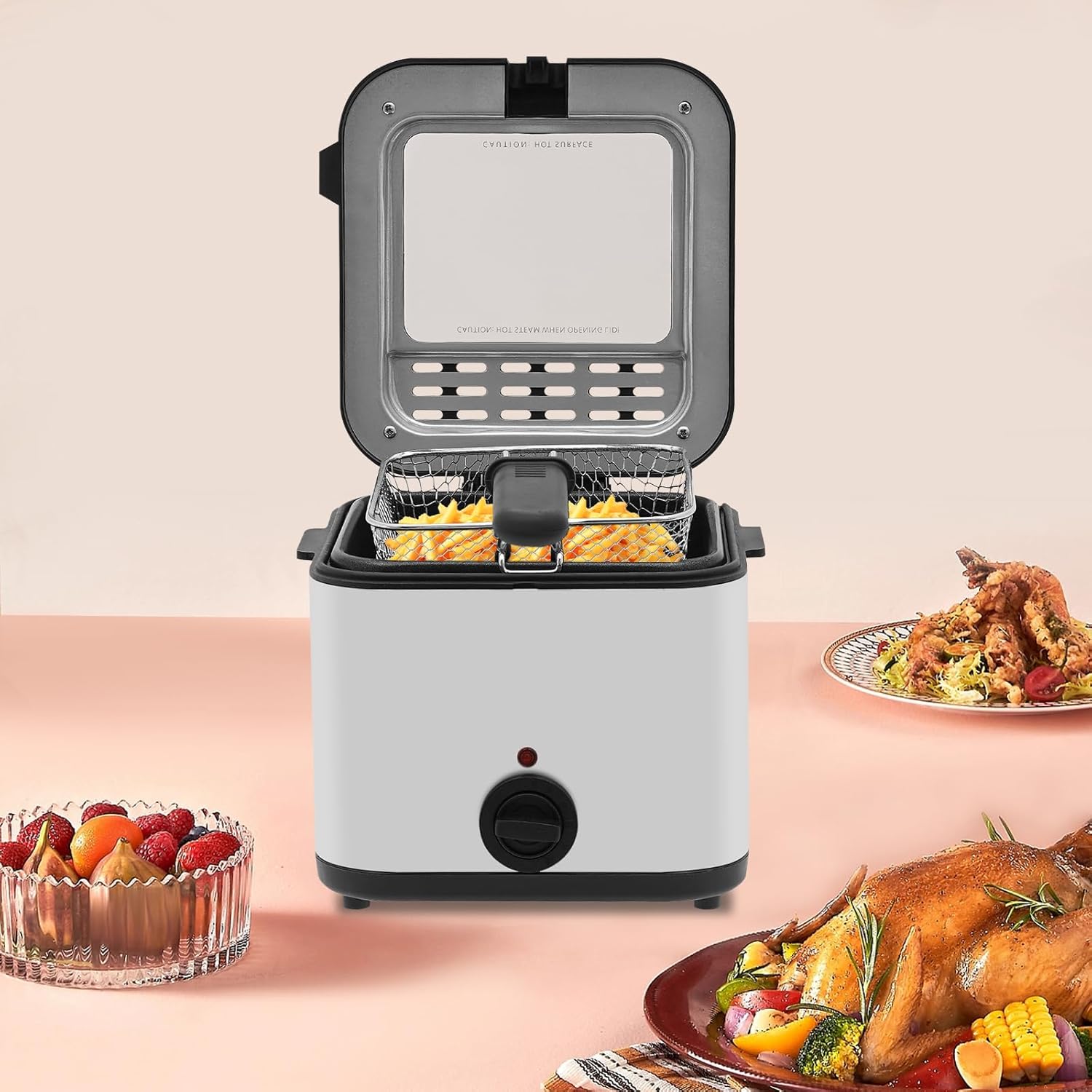 Countertop Electric Deep Fryer - Kitchen Appliances Electric recensie en prijs