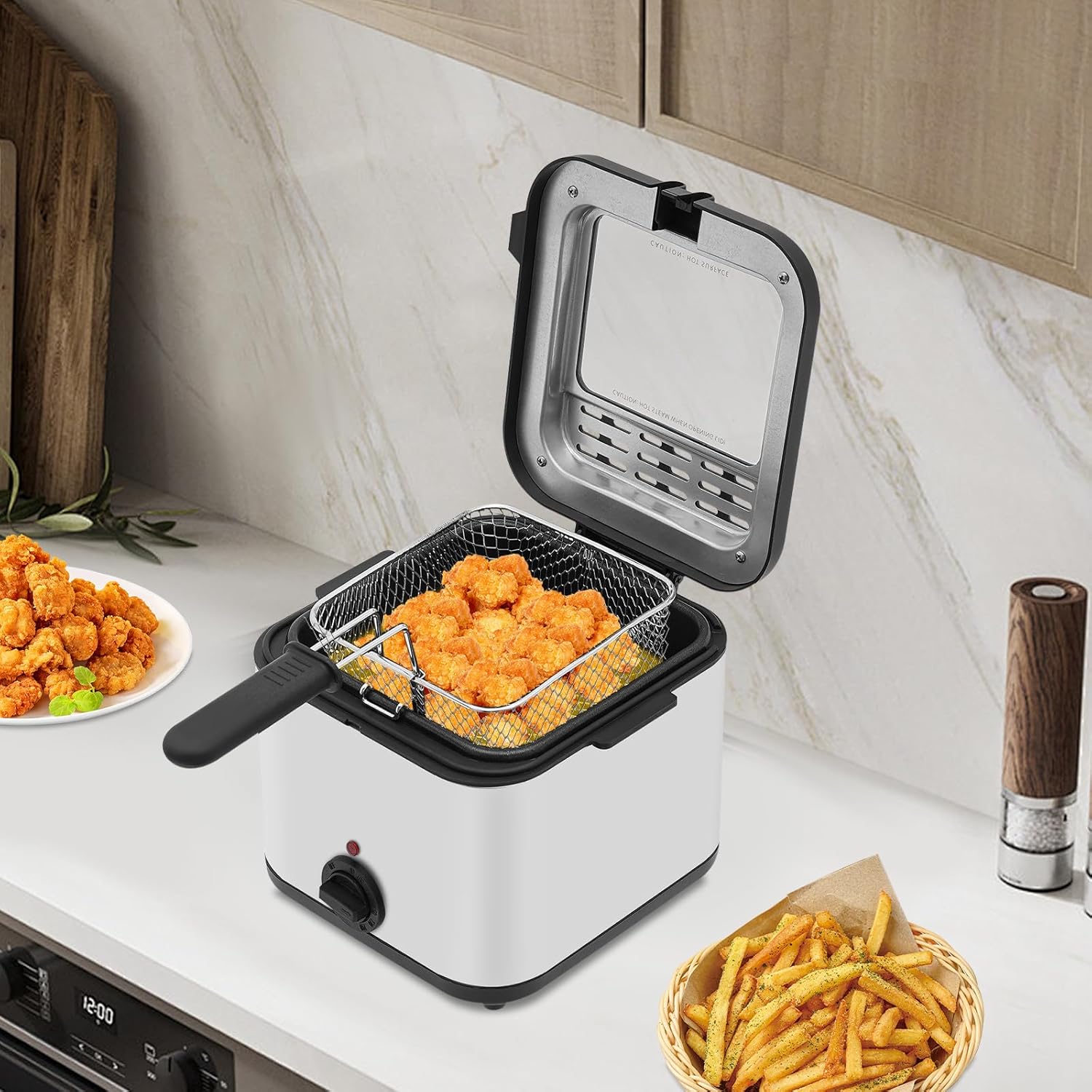 Countertop Electric Deep Fryer - Kitchen Appliances Electric recensie en prijs