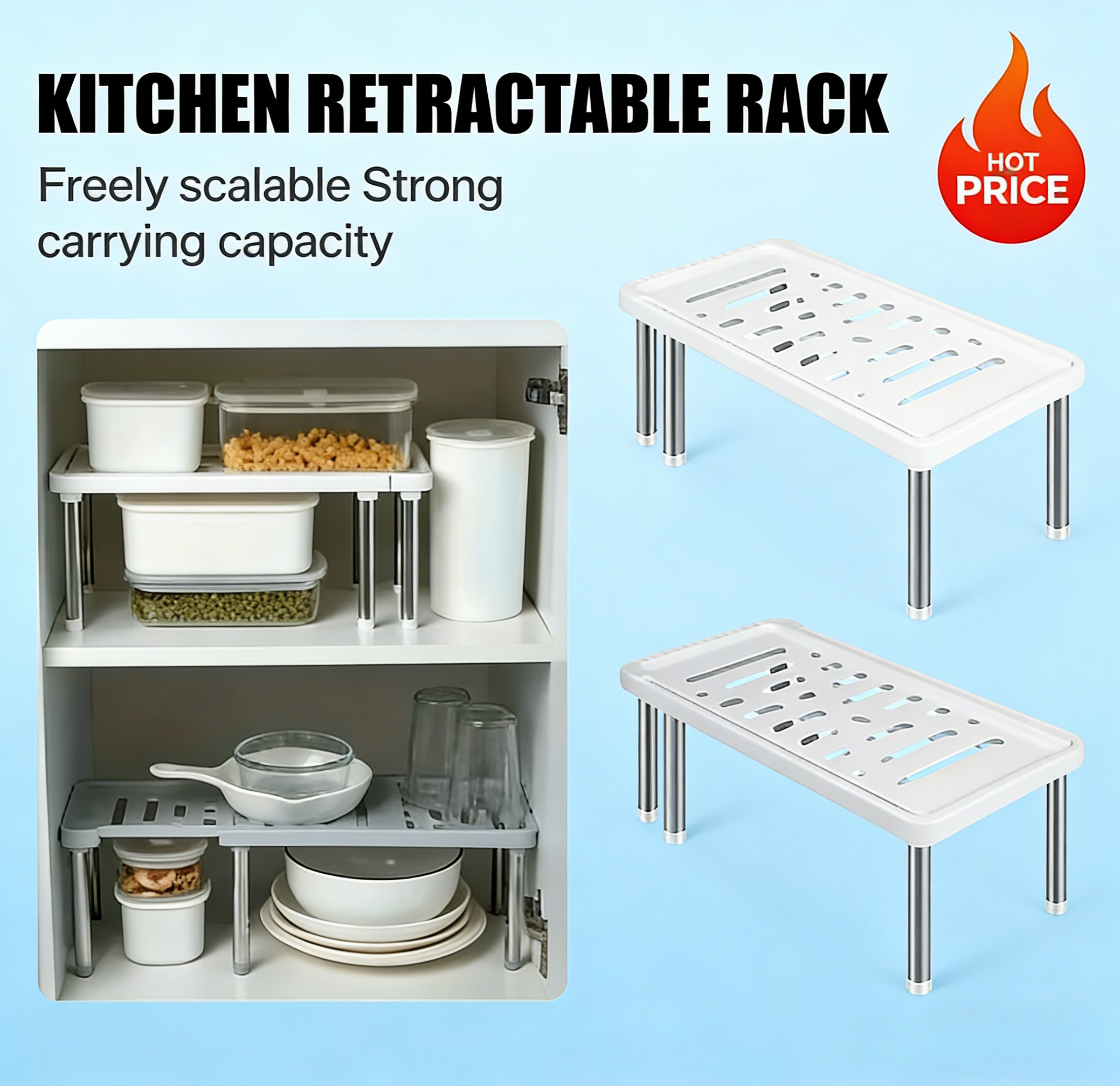 Scalable One Piece Multifuncti - Kitchen Appliances Rack recensie en prijs