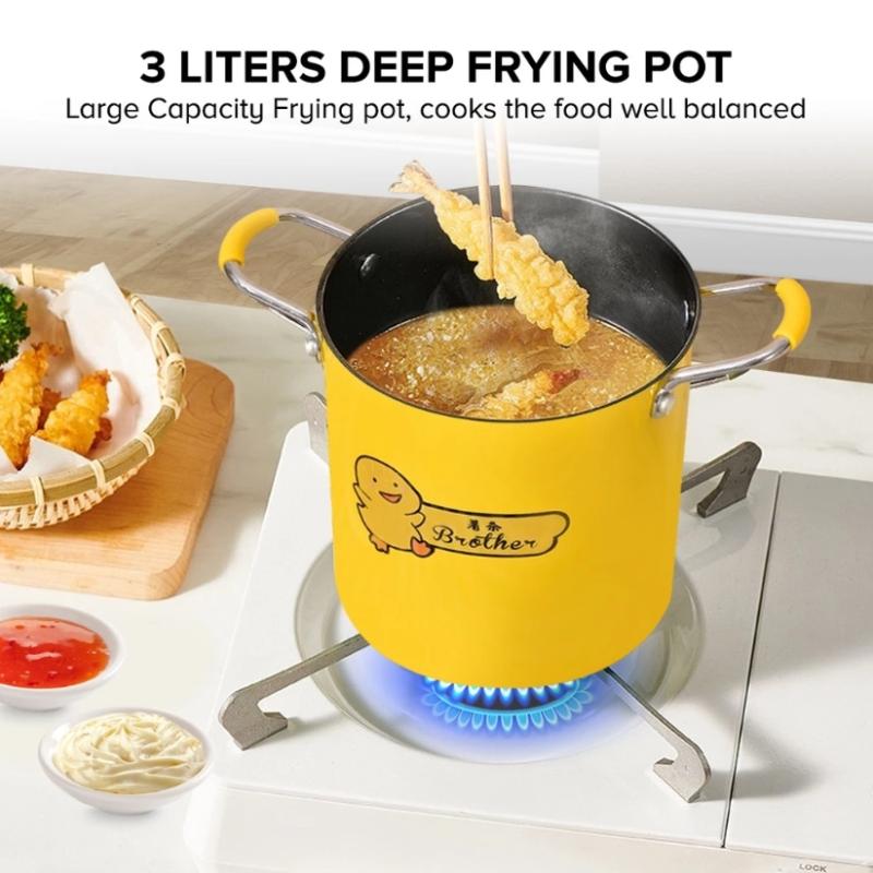 2/3L Deep Fryer Pot Stainless  - Kitchen Appliances In Japanese recensie en prijs