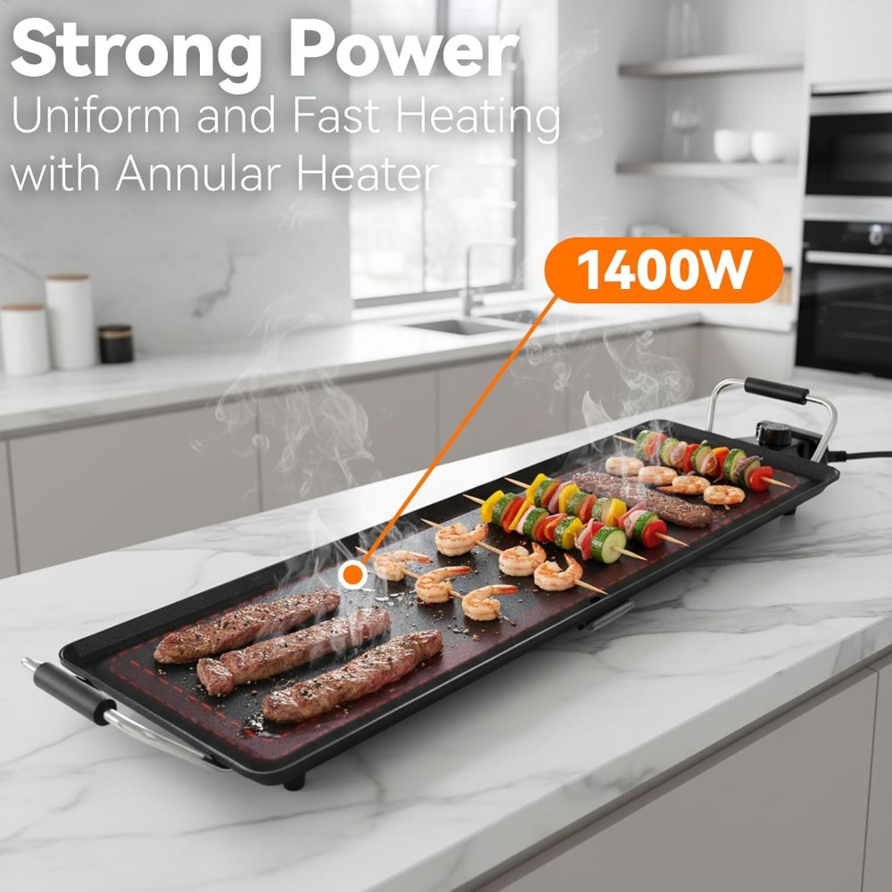 30-Inch Electric Griddle & Tep - Electric Griddle Pancake recensie en prijs