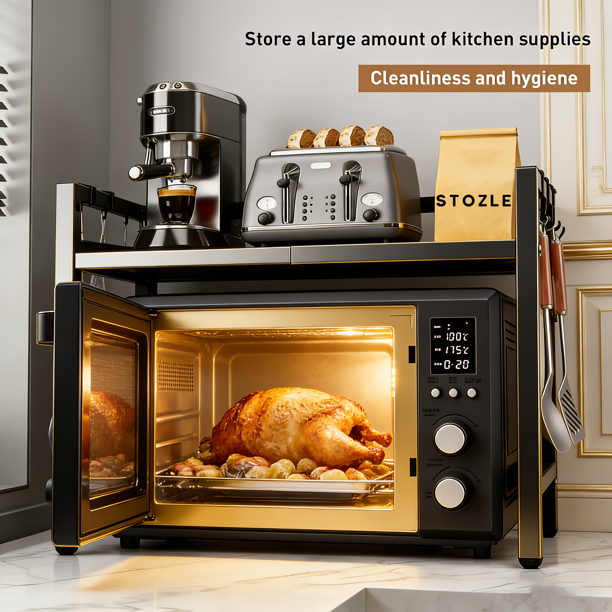 Double-Layer Adjustable Counte - Kitchen Appliances Countertop recensie en prijs