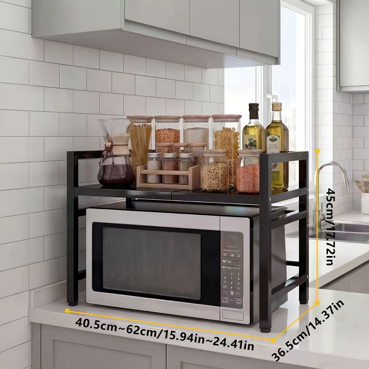 Double-Layer Adjustable Counte - Kitchen Appliances Countertop recensie en prijs