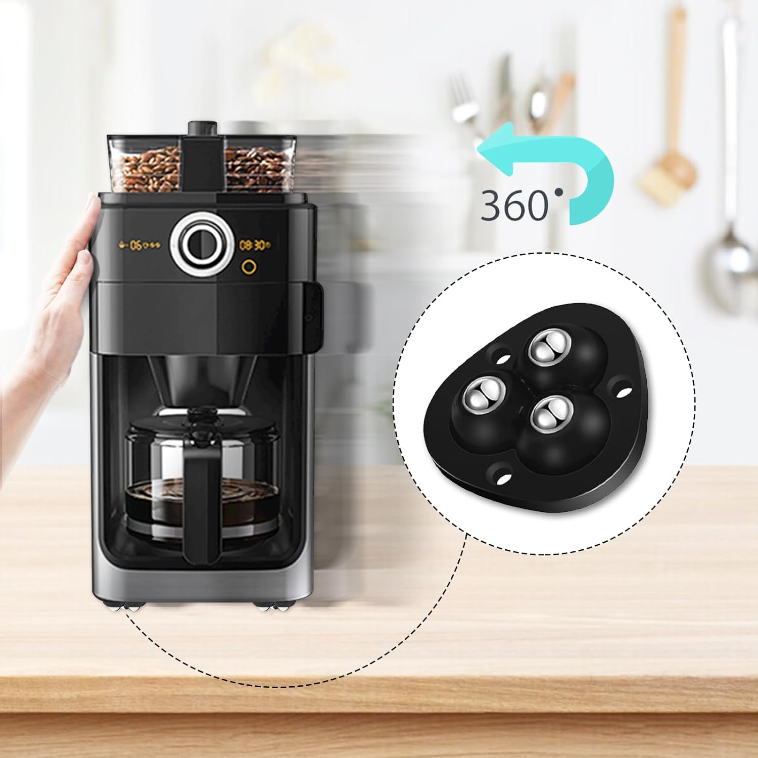8-Pack Appliance Rollers: Smoo - Kitchen Appliances Countertop recensie en prijs
