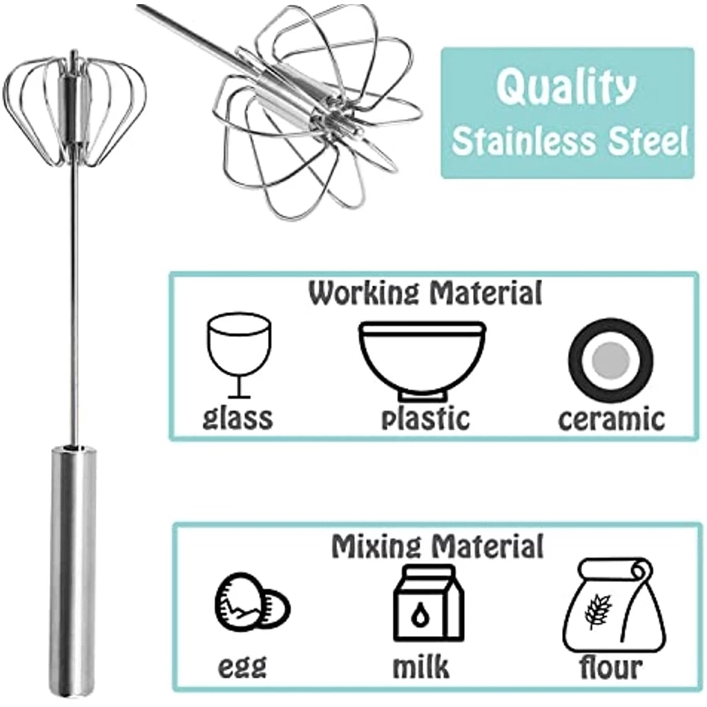 1/3pcs Stainless Steel Egg Bea - Kitchen Appliances For Restaurant recensie en prijs