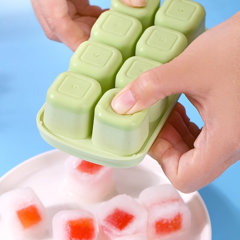 8-Grid Ice Cube Trays Silicone - Kitchen Appliances Rack recensie en prijs