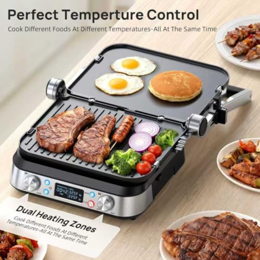 6-in-1 Electric Griddle and In - Electric Griddle Pancake recensie en prijs