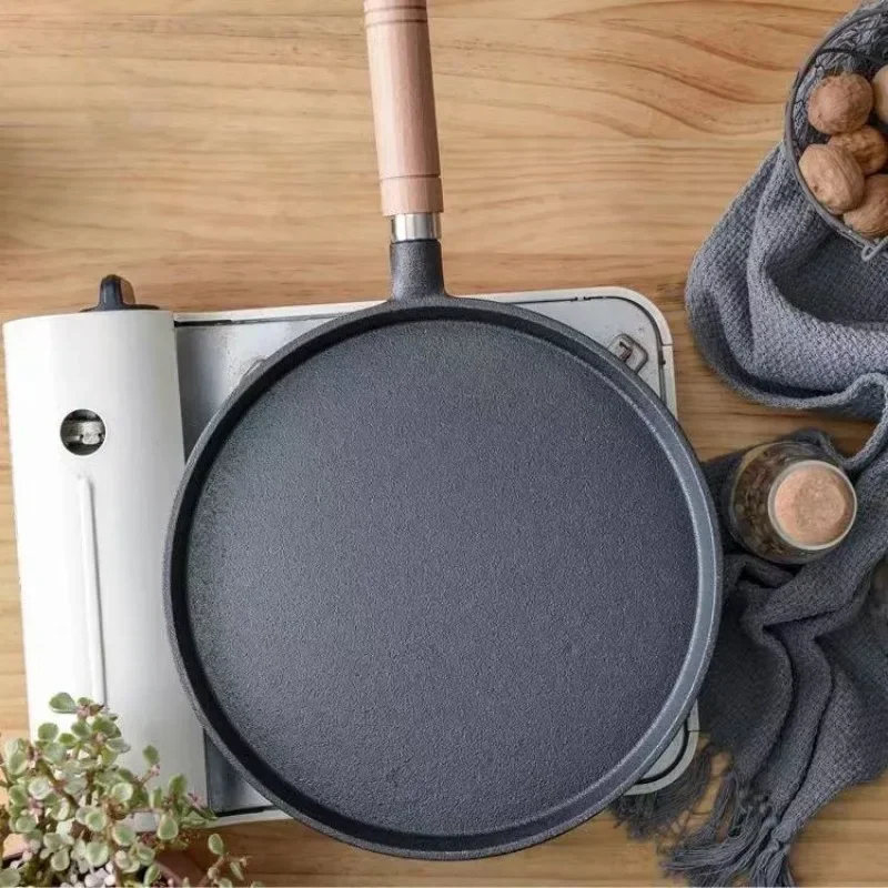 20cm Cast Iron Skillet Wooden  - Electric Griddle Pancake recensie en prijs